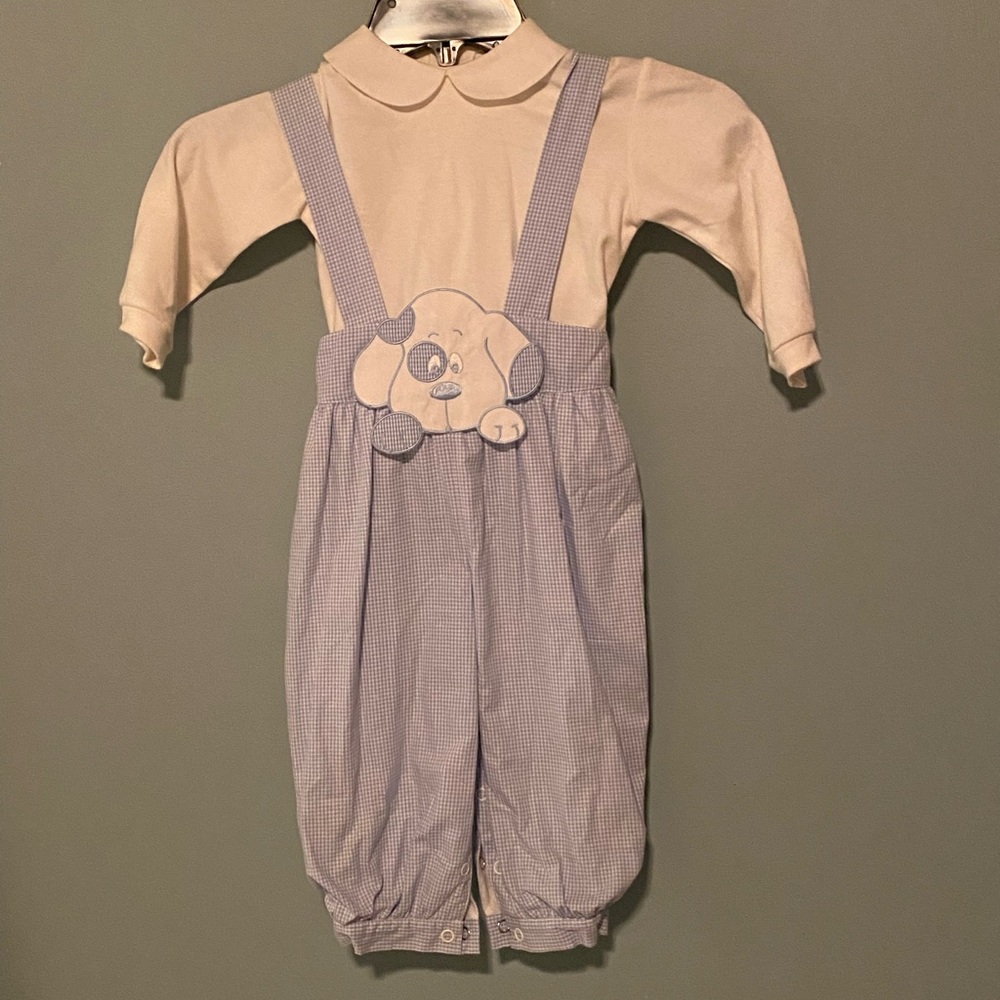 So cute!  Puppy matching set, size 18 months